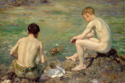 Three Companions by Henry Scott Tuke